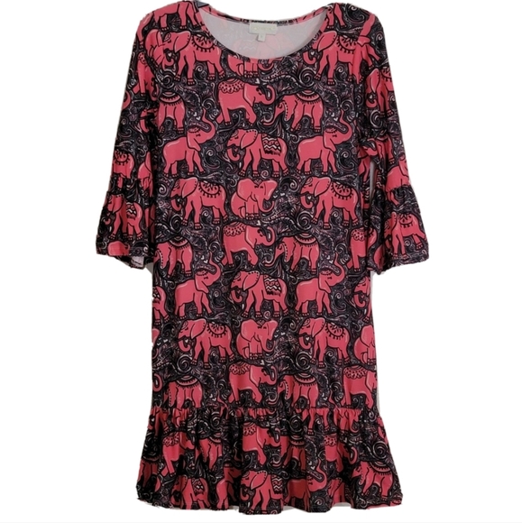 Simply Southern Elephant Dress with Pockets, Size S - Picture 1 of 9